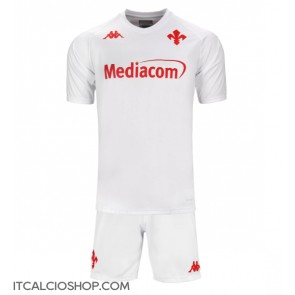 Fiorentina Seconda Maglia Bambino 2024-25 Manica Corta (+ Pantaloni corti)